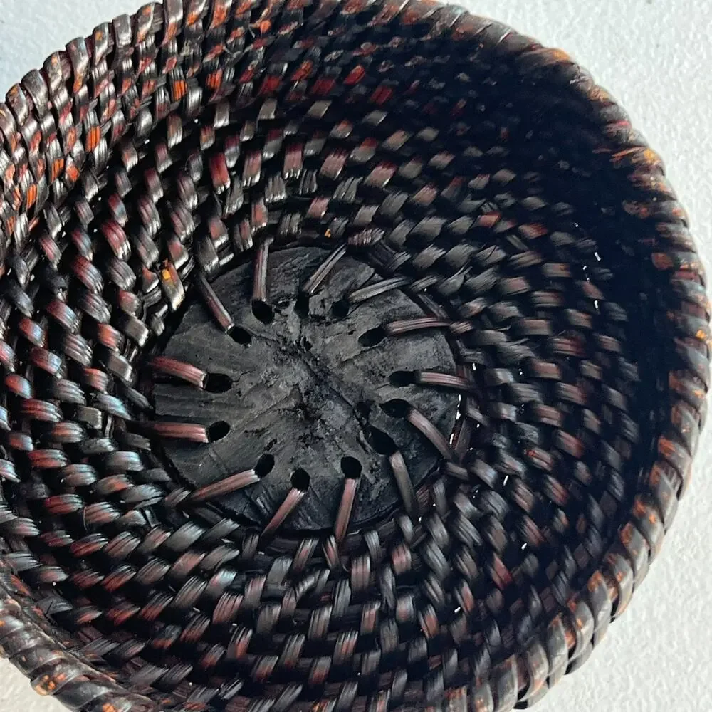 Antique Filipino Ifugo Ulbong Rice Basket 10